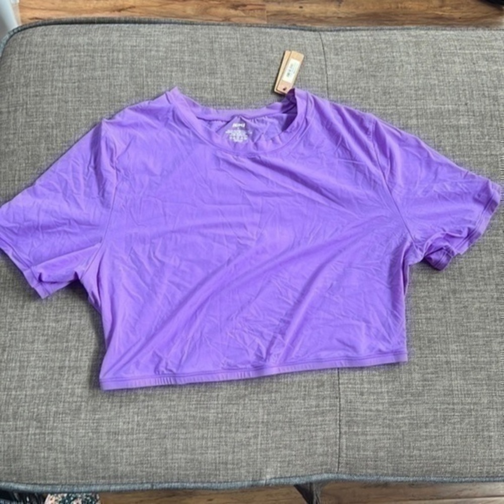 Skims Fits Everybody Super Cropped T-Shirt - Picture 1 of 6